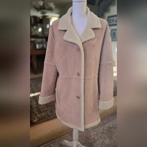 Weatherproof Shearling Coat Size L